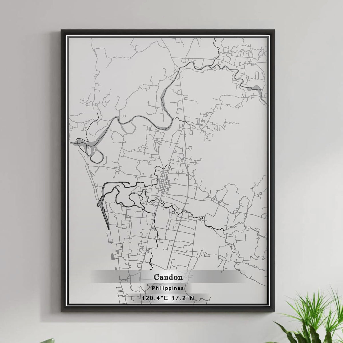 ROAD MAP OF CANDON, PHILIPPINES BY MAPBAKES
