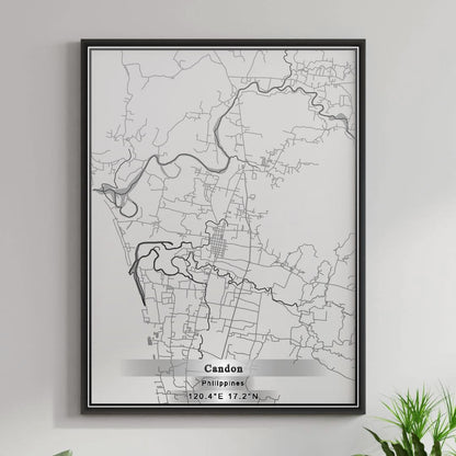 ROAD MAP OF CANDON, PHILIPPINES BY MAPBAKES