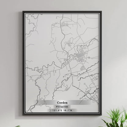 ROAD MAP OF CORDON, PHILIPPINES BY MAPBAKES