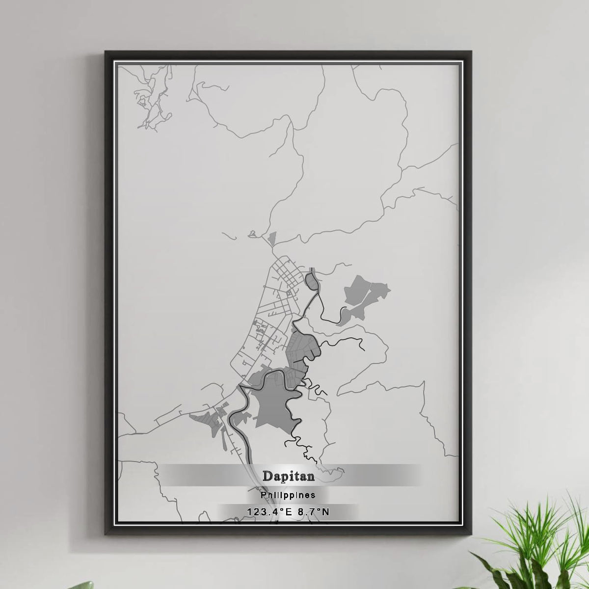 ROAD MAP OF DAPITAN, PHILIPPINES BY MAPBAKES