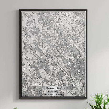 ROAD MAP OF DASMARIñAS, PHILIPPINES BY MAPBAKES