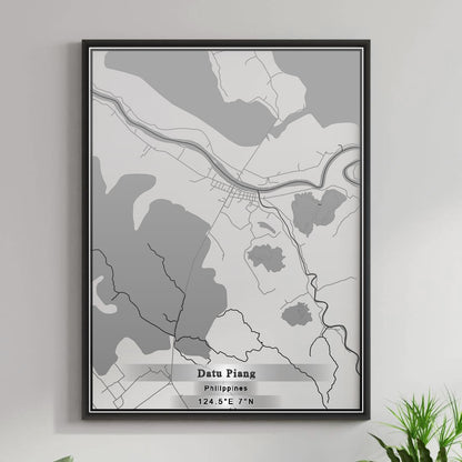 ROAD MAP OF DATU PIANG, PHILIPPINES BY MAPBAKES