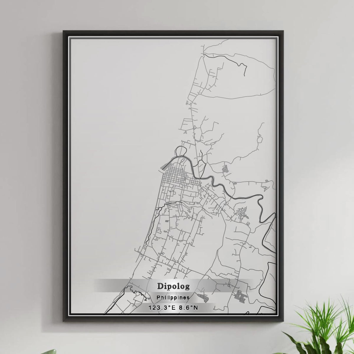 ROAD MAP OF DIPOLOG, PHILIPPINES BY MAPBAKES