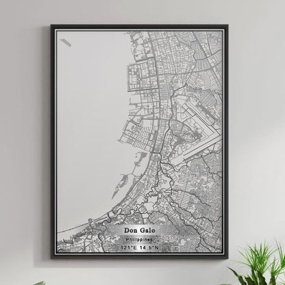 ROAD MAP OF DON GALO, PHILIPPINES BY MAPBAKES