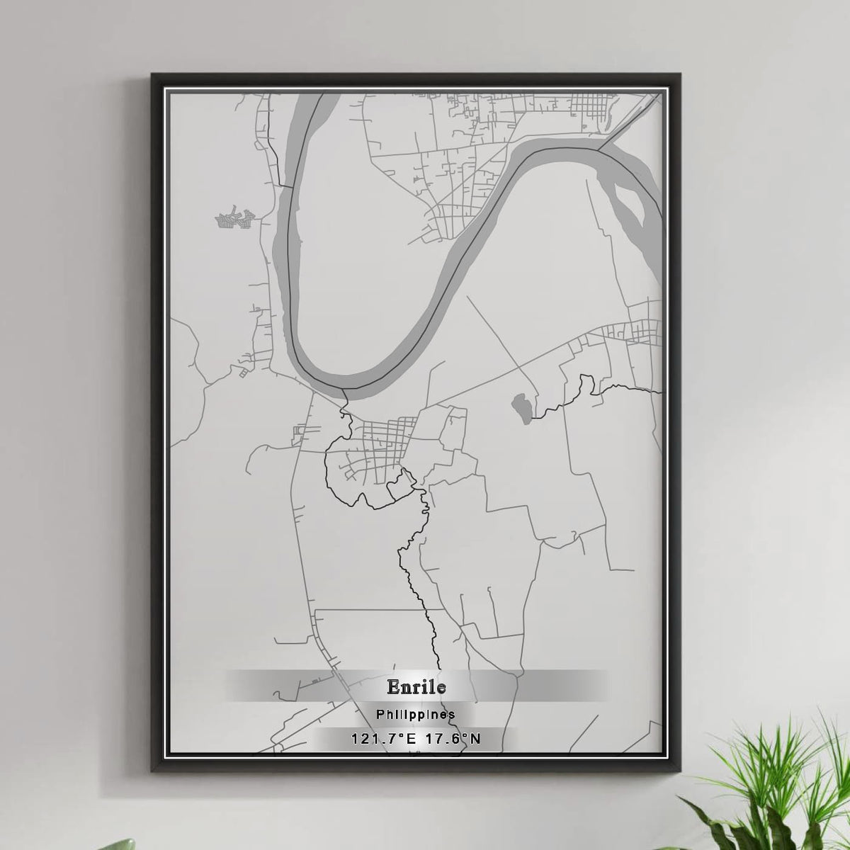 ROAD MAP OF ENRILE, PHILIPPINES BY MAPBAKES