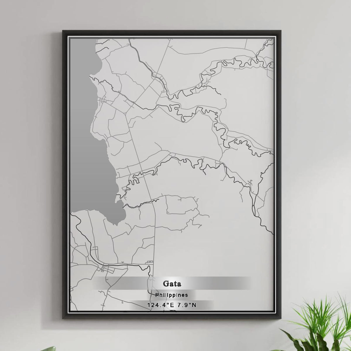 ROAD MAP OF GATA, PHILIPPINES BY MAPBAKES