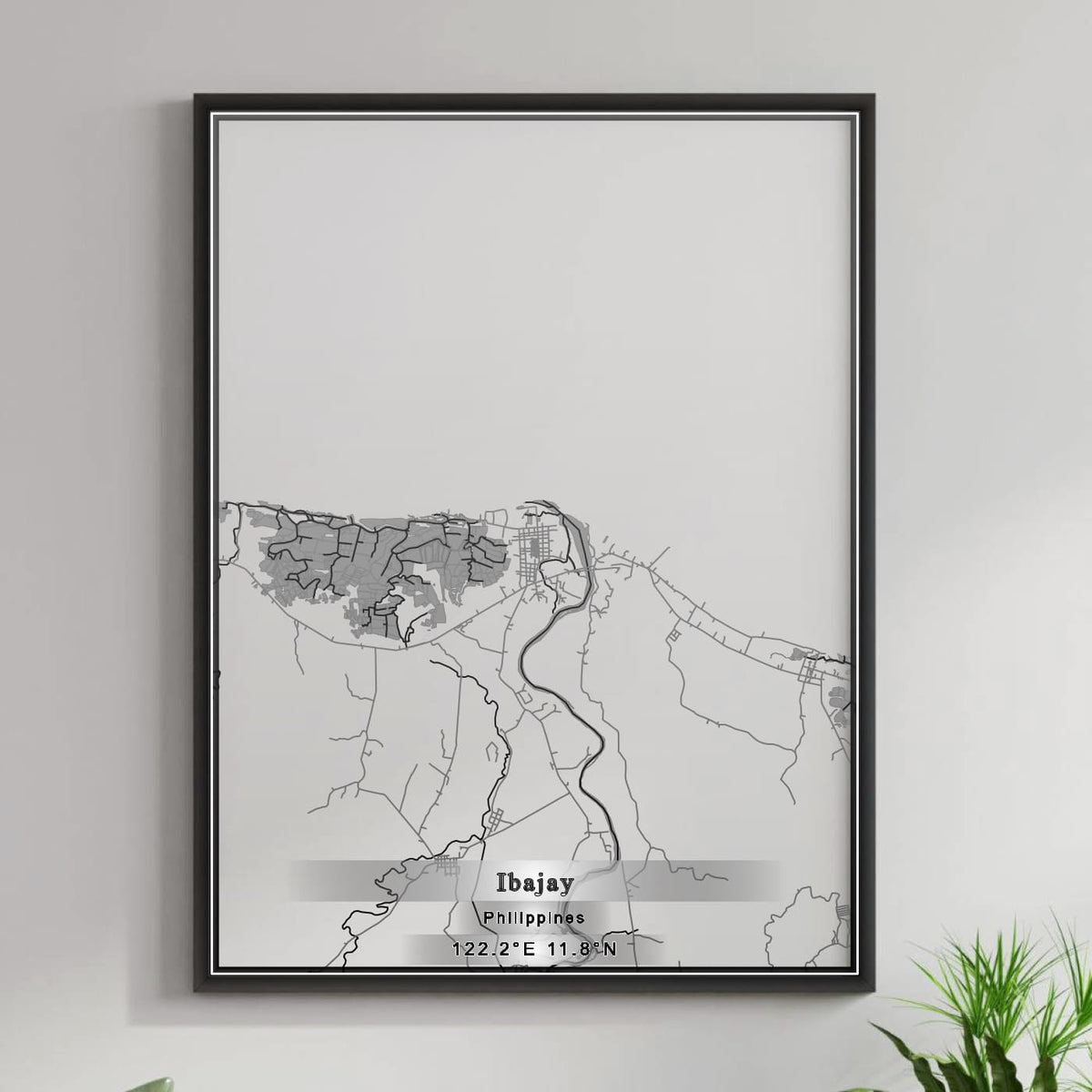 ROAD MAP OF IBAJAY, PHILIPPINES BY MAPBAKES