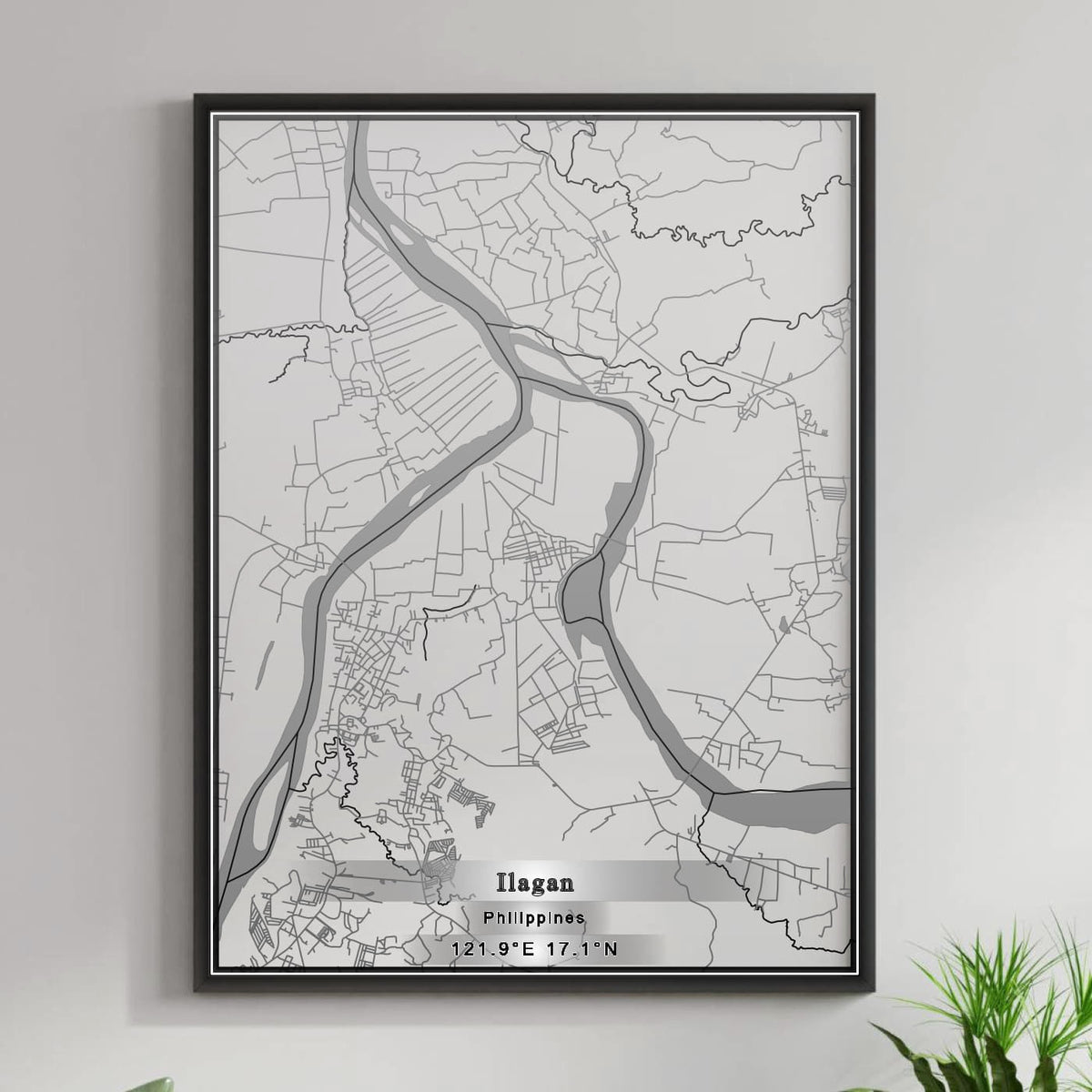 ROAD MAP OF ILAGAN, PHILIPPINES BY MAPBAKES