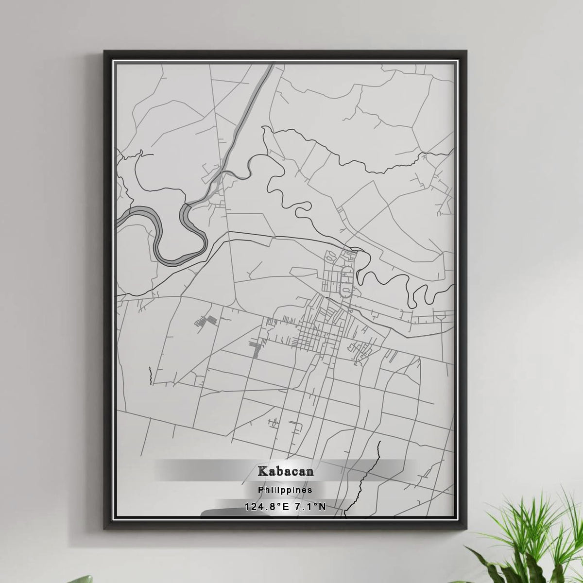 ROAD MAP OF KABACAN, PHILIPPINES BY MAPBAKES