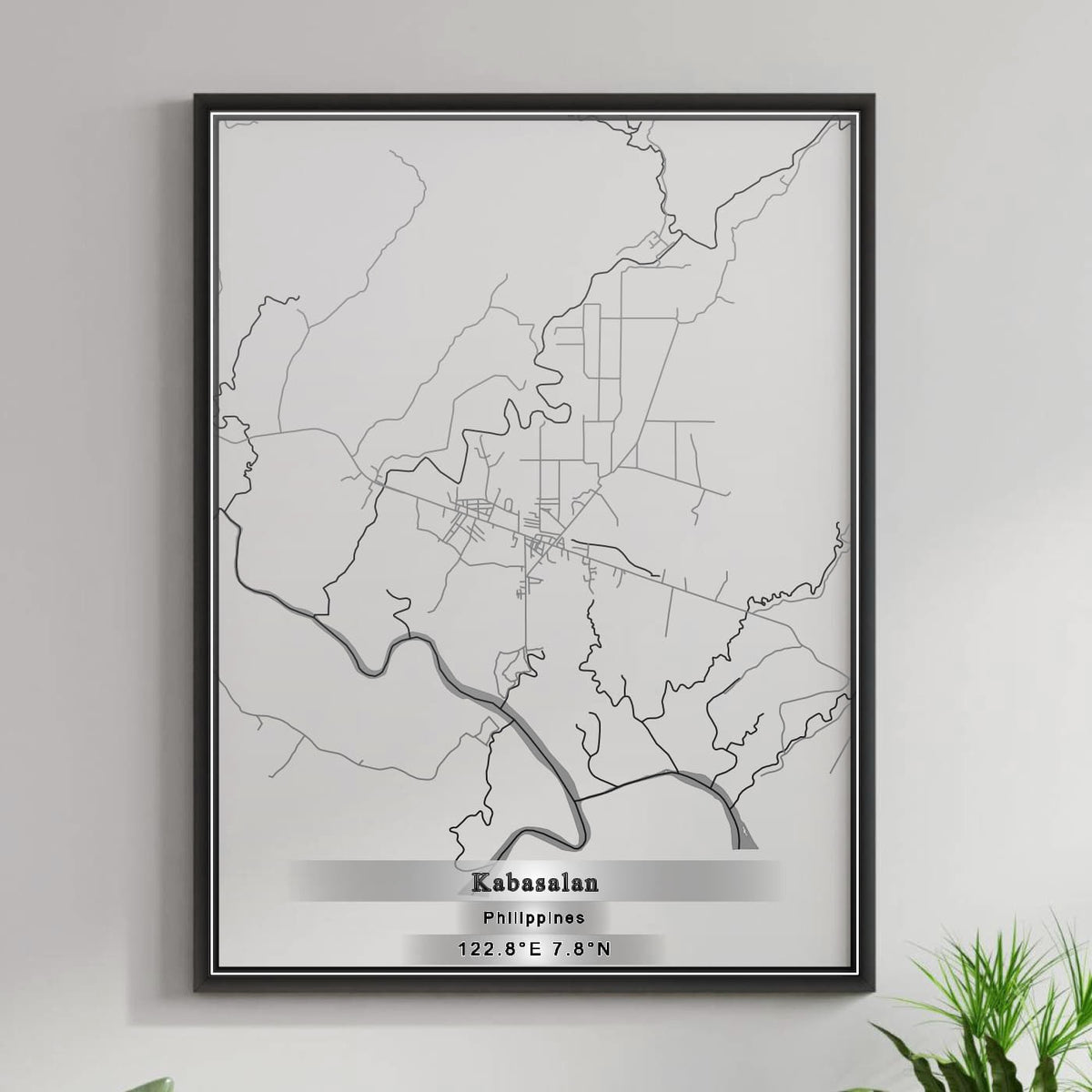 ROAD MAP OF KABASALAN, PHILIPPINES BY MAPBAKES