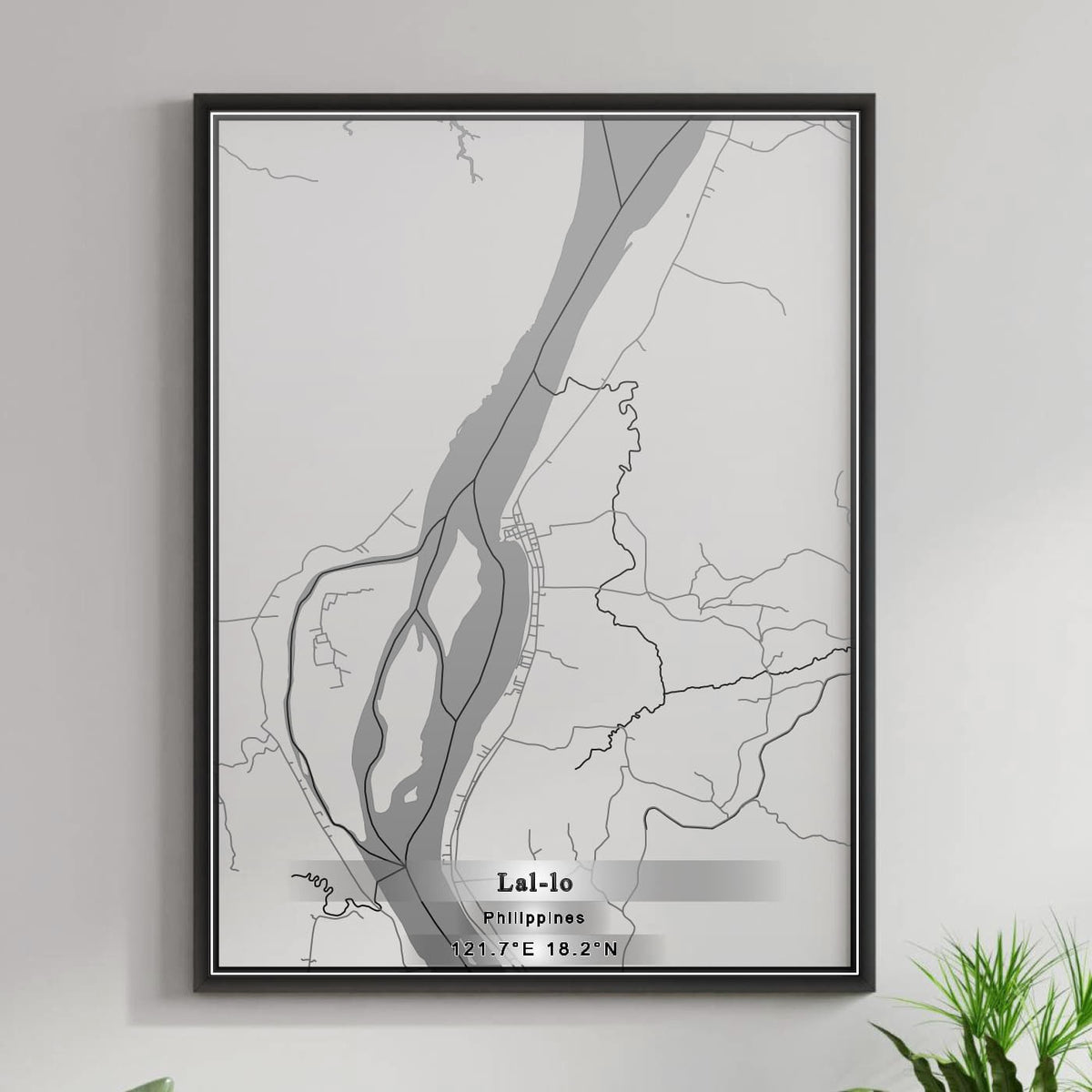 ROAD MAP OF LAL-LO, PHILIPPINES BY MAPBAKES