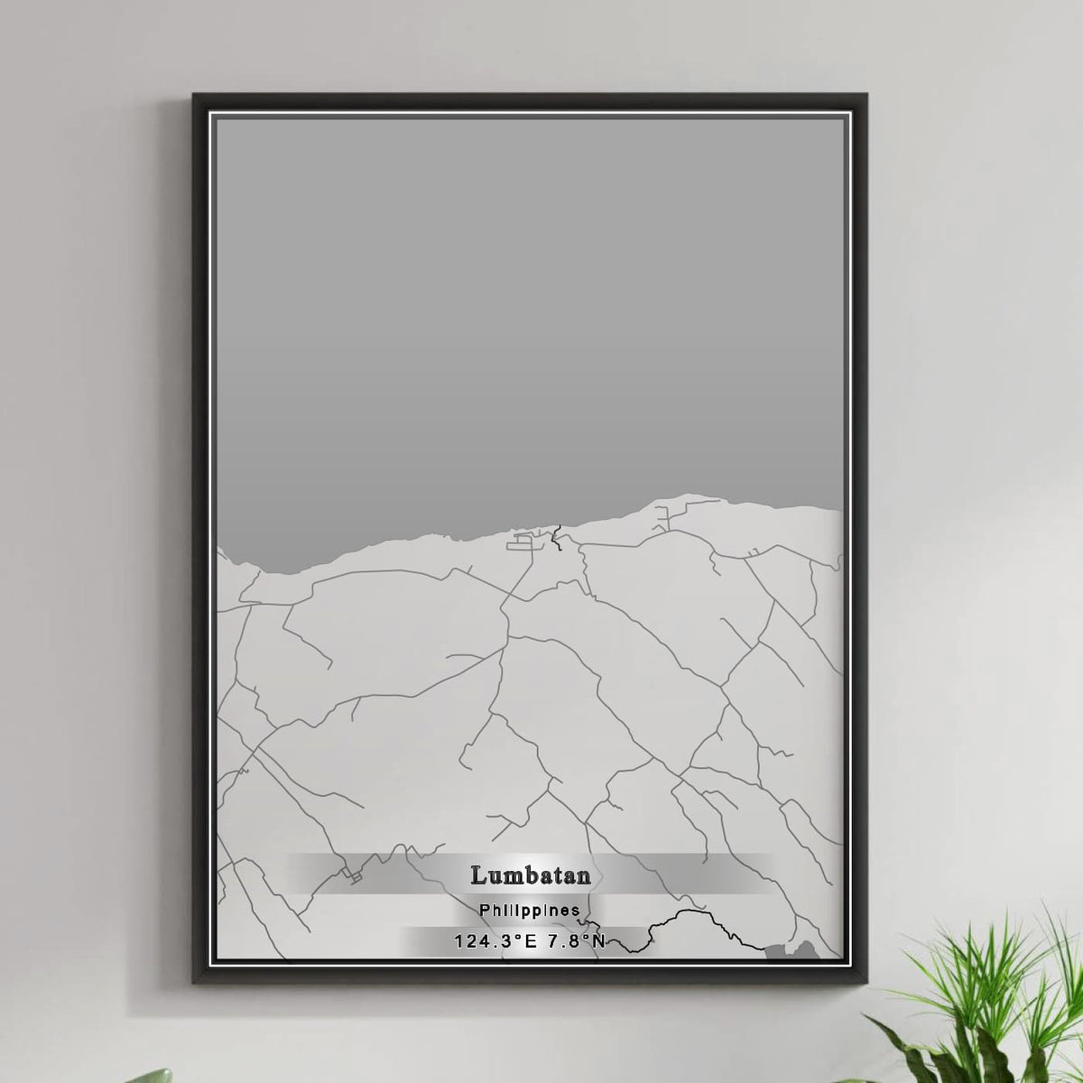 ROAD MAP OF LUMBATAN, PHILIPPINES BY MAPBAKES