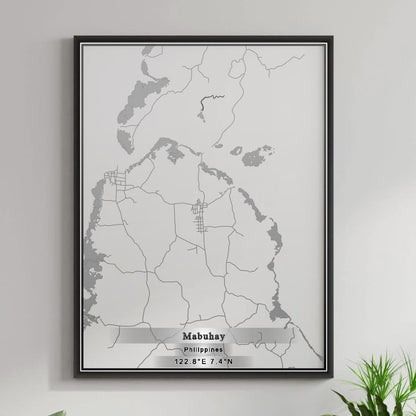 ROAD MAP OF MABUHAY, PHILIPPINES BY MAPBAKES