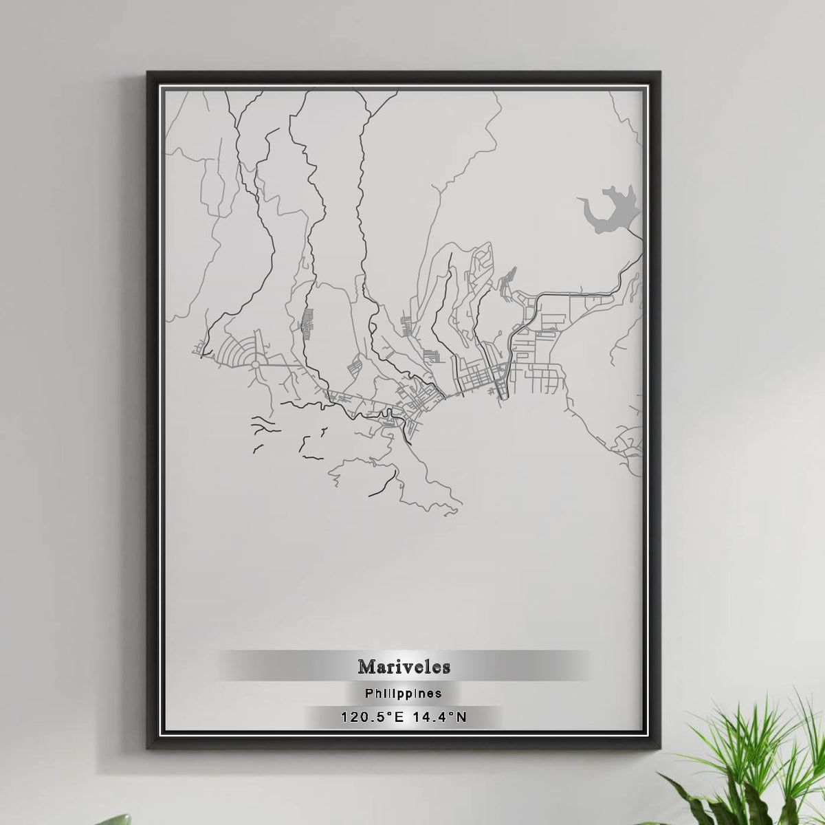 ROAD MAP OF MARIVELES, PHILIPPINES BY MAPBAKES