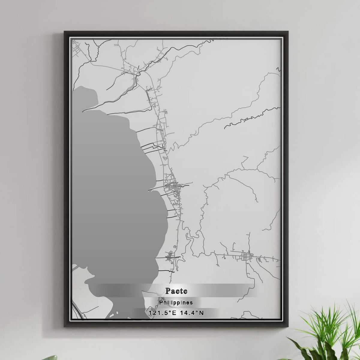 ROAD MAP OF PAETE, PHILIPPINES BY MAPBAKES