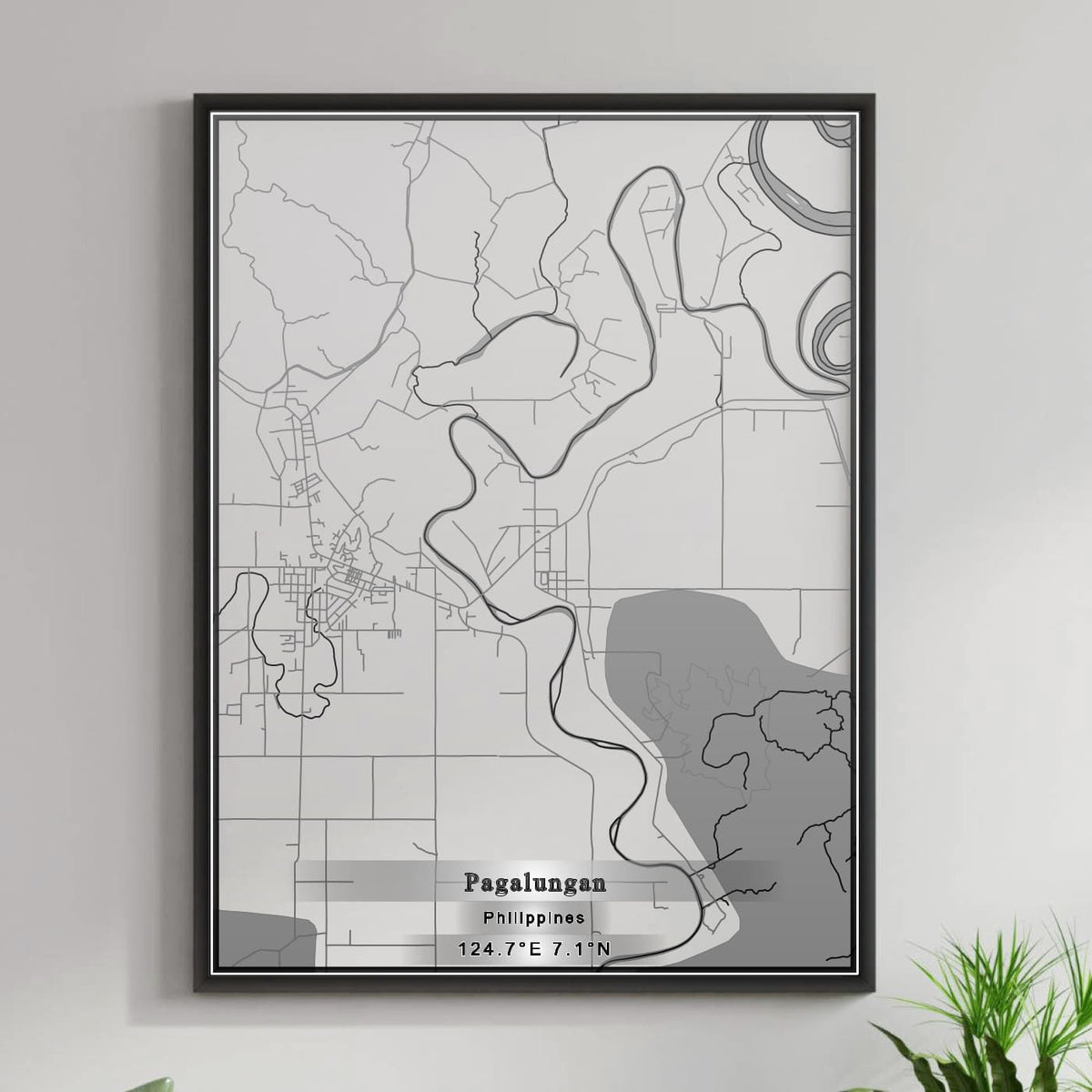 ROAD MAP OF PAGALUNGAN, PHILIPPINES BY MAPBAKES