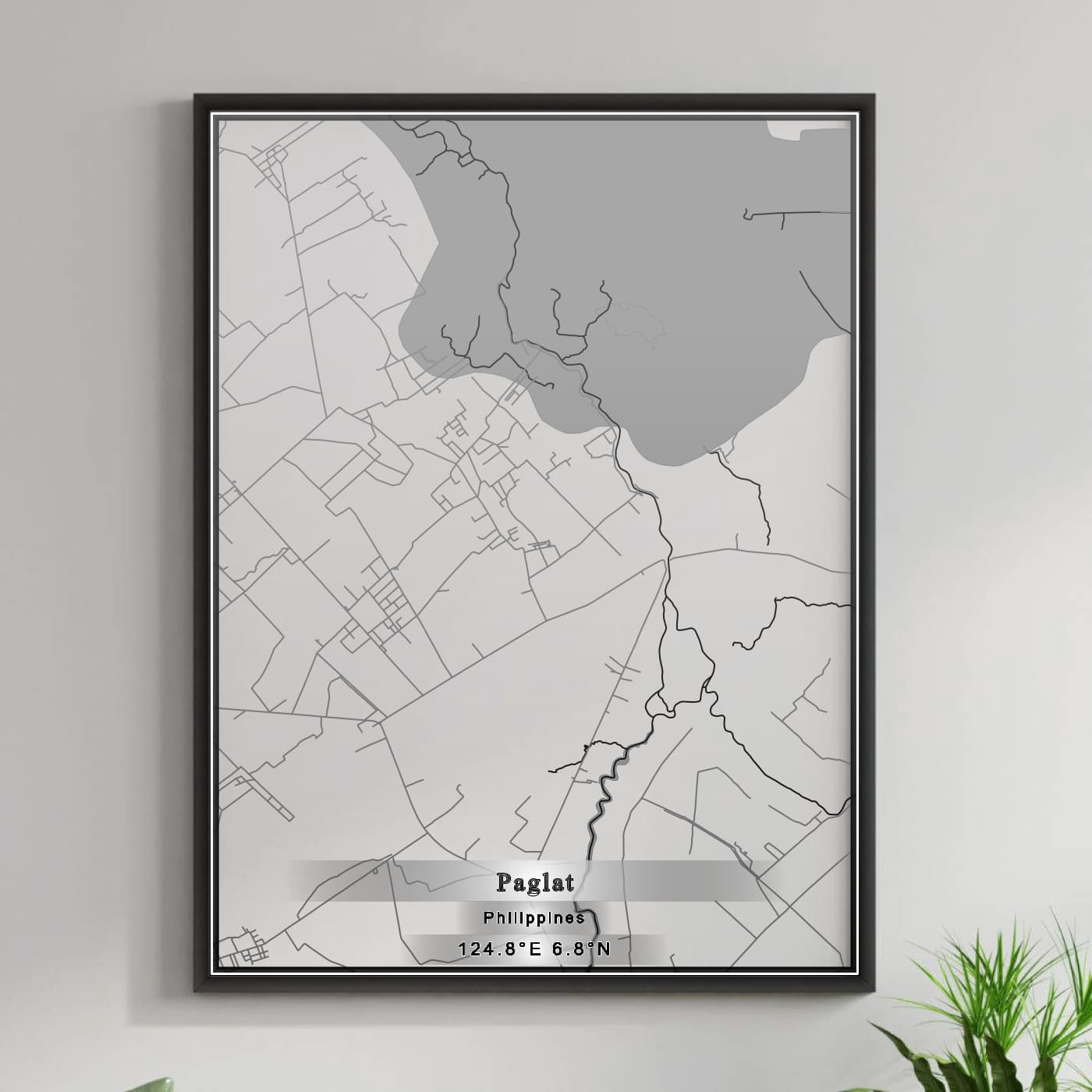 ROAD MAP OF PAGLAT, PHILIPPINES BY MAPBAKES