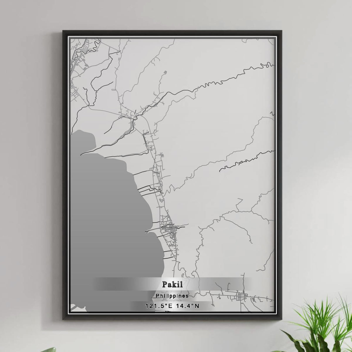 ROAD MAP OF PAKIL, PHILIPPINES BY MAPBAKES