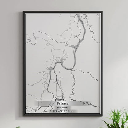 ROAD MAP OF PALANAN, PHILIPPINES BY MAPBAKES