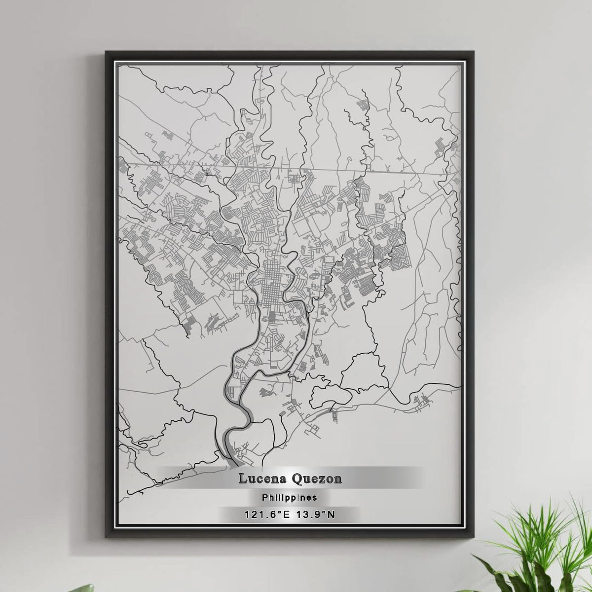 ROAD MAP OF LUCENA QUEZON, PHILIPPINES BY MAPBAKES