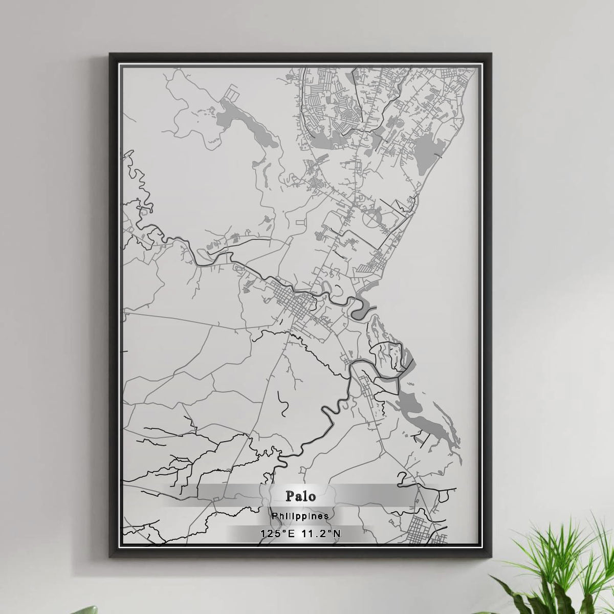 ROAD MAP OF PALO, PHILIPPINES BY MAPBAKES