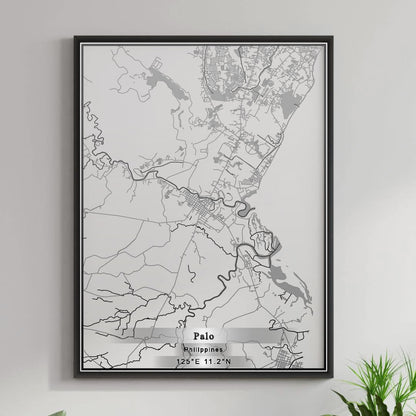 ROAD MAP OF PALO, PHILIPPINES BY MAPBAKES