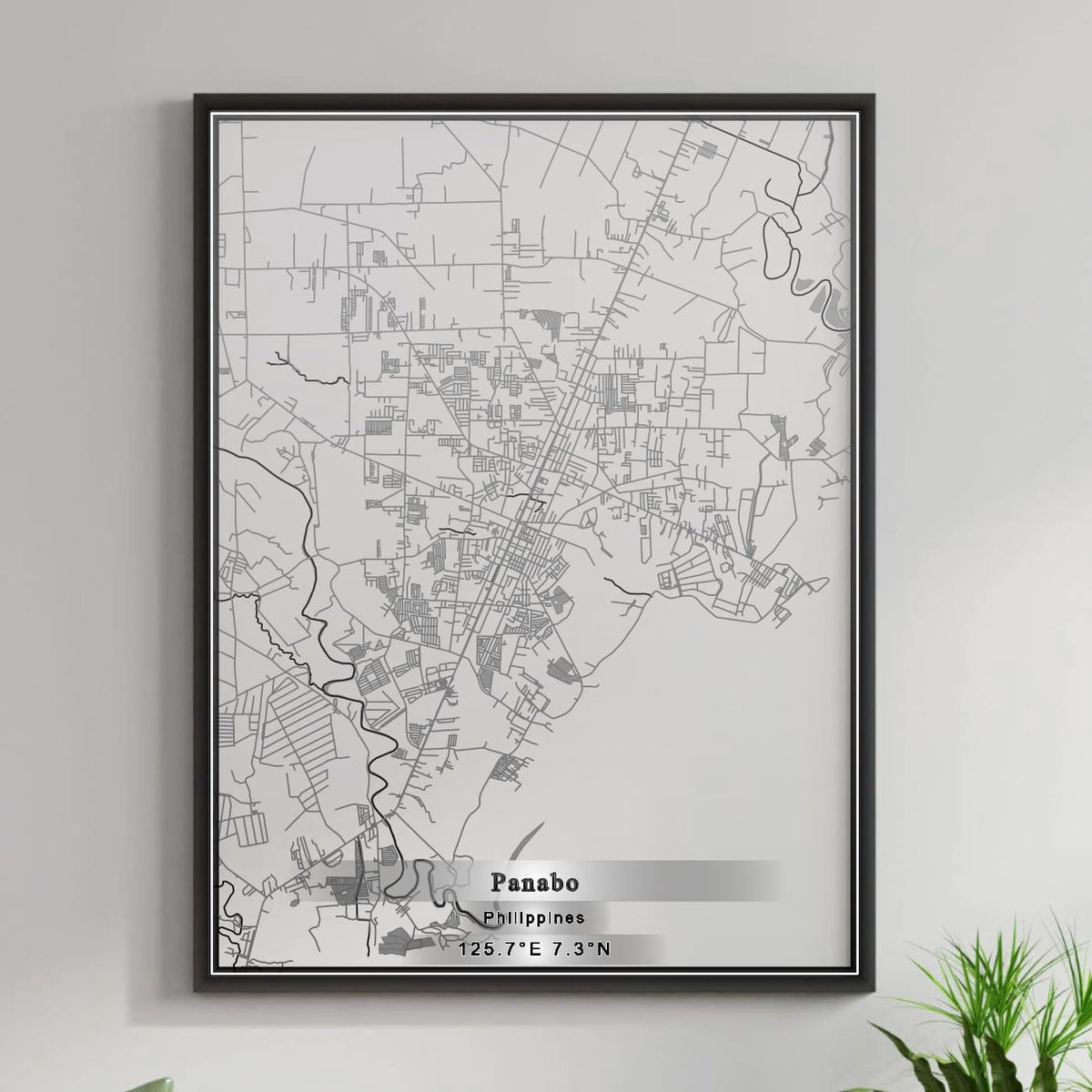 ROAD MAP OF PANABO, PHILIPPINES BY MAPBAKES