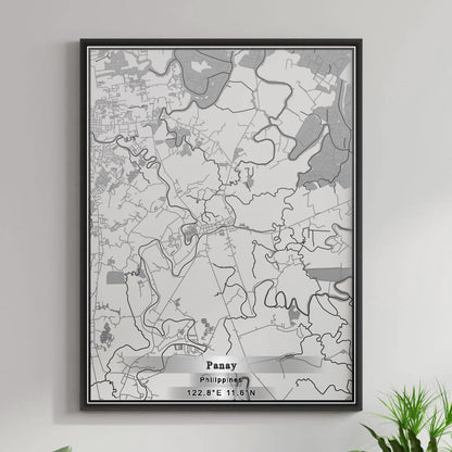 ROAD MAP OF PANAY, PHILIPPINES BY MAPBAKES