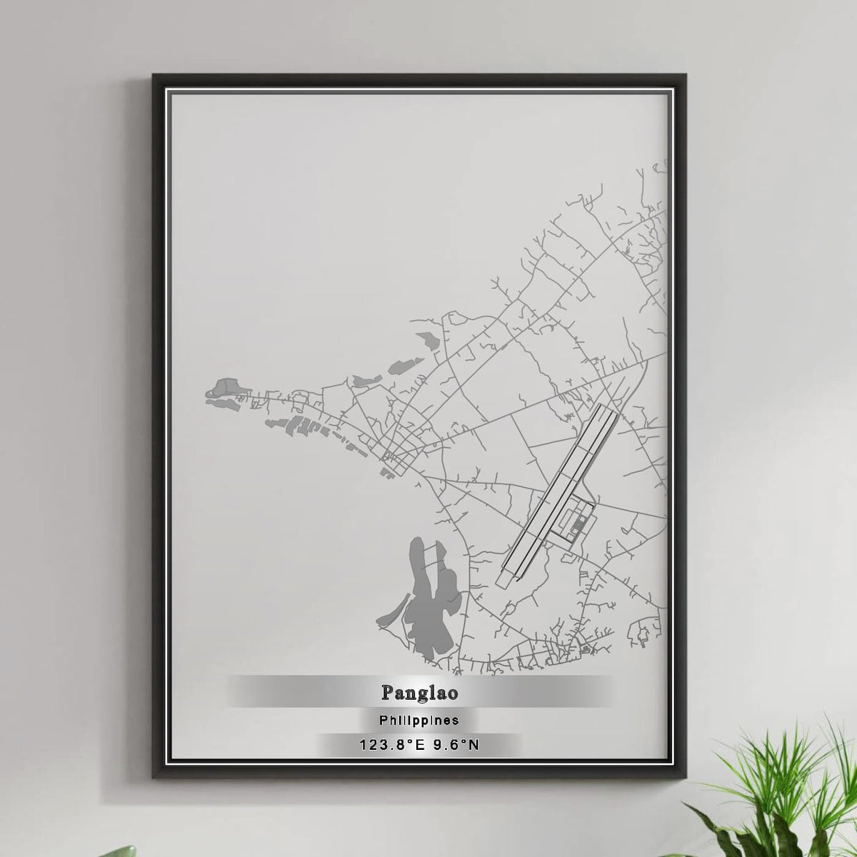 ROAD MAP OF PANGLAO, PHILIPPINES BY MAPBAKES