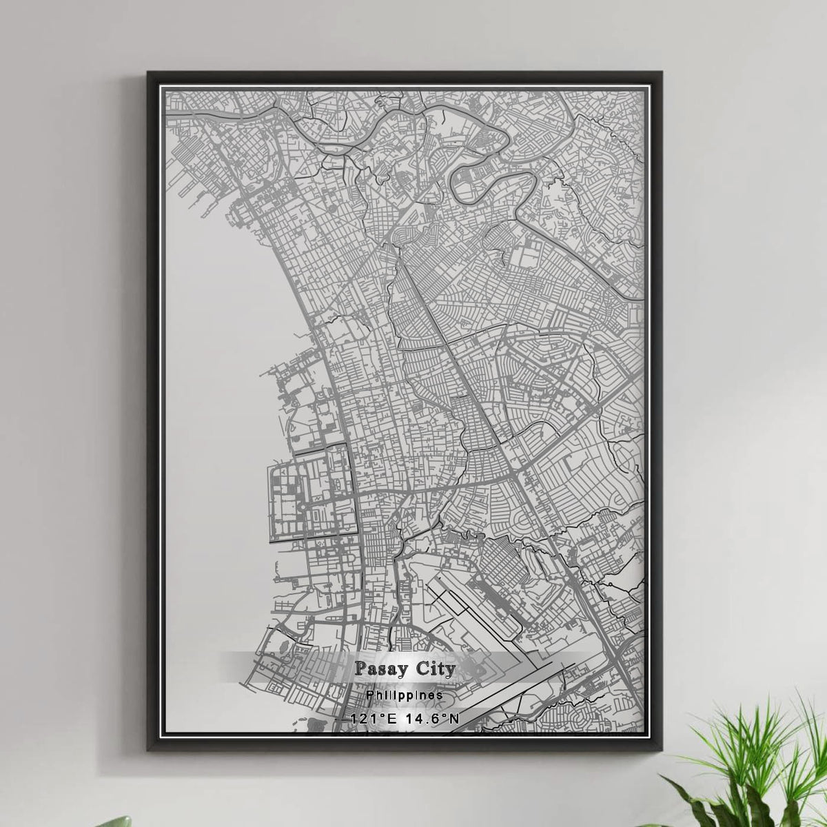 ROAD MAP OF PASAY CITY, PHILIPPINES BY MAPBAKES