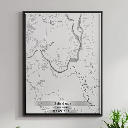 ROAD MAP OF PEÑABLANCA, PHILIPPINES BY MAPBAKES