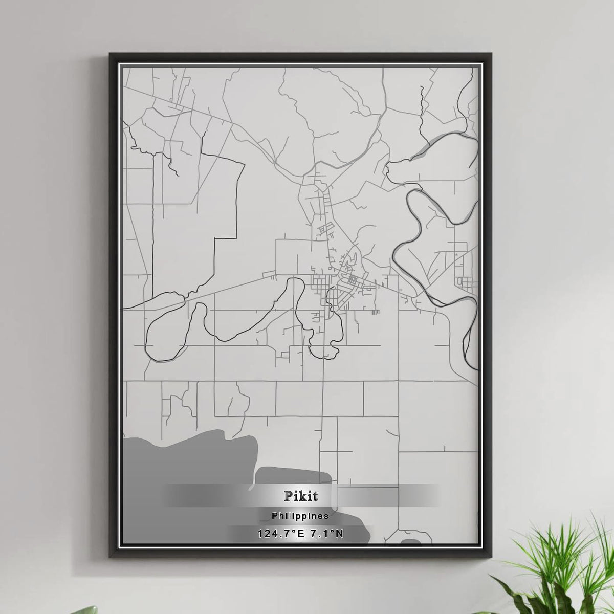 ROAD MAP OF PIKIT, PHILIPPINES BY MAPBAKES