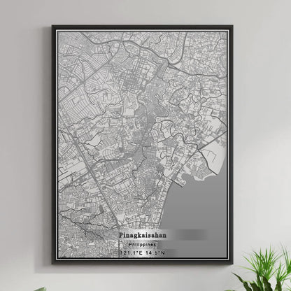 ROAD MAP OF PINAGKAISAHAN, PHILIPPINES BY MAPBAKES