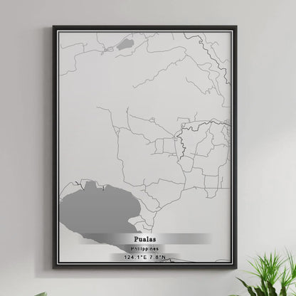 ROAD MAP OF PUALAS, PHILIPPINES BY MAPBAKES