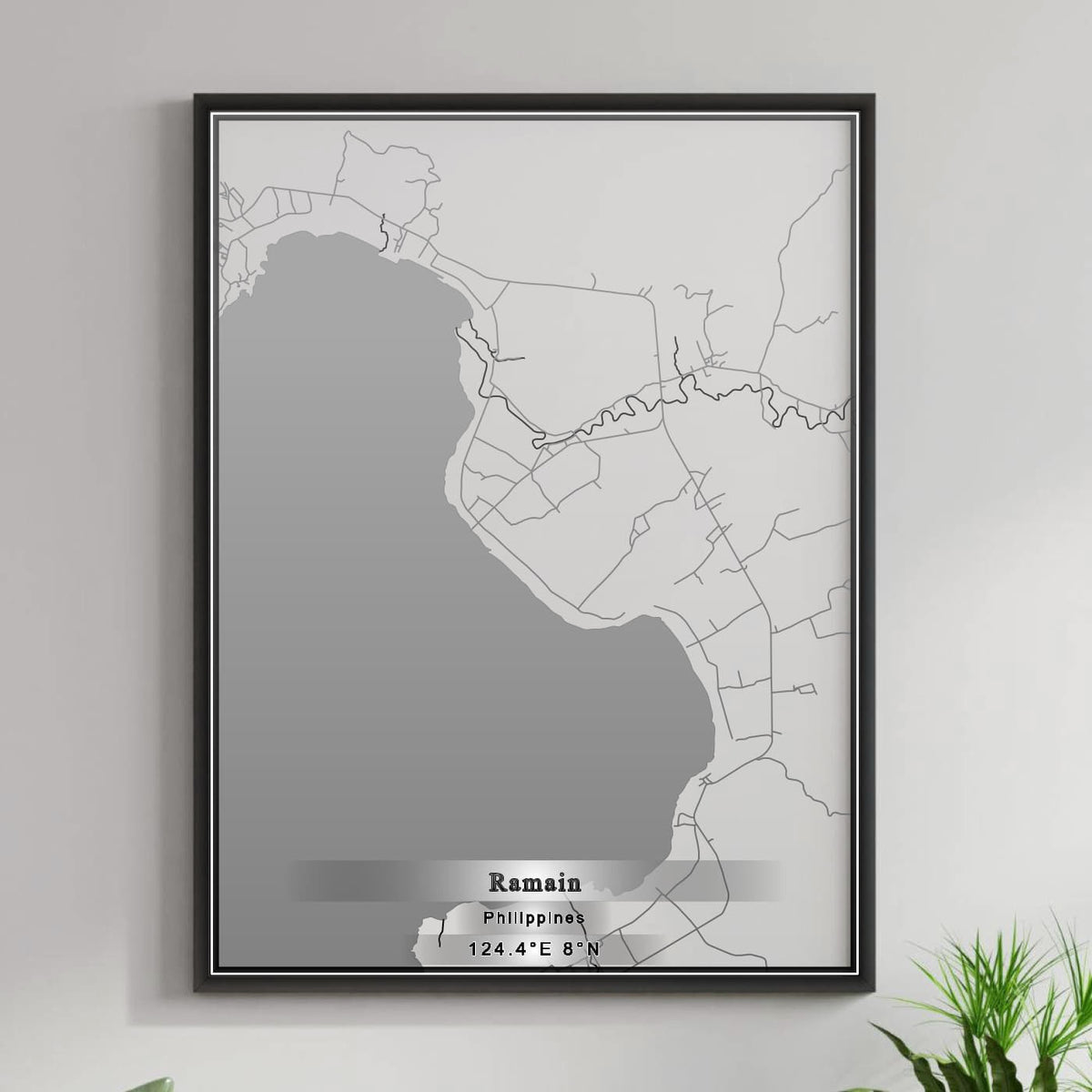 ROAD MAP OF RAMAIN, PHILIPPINES BY MAPBAKES
