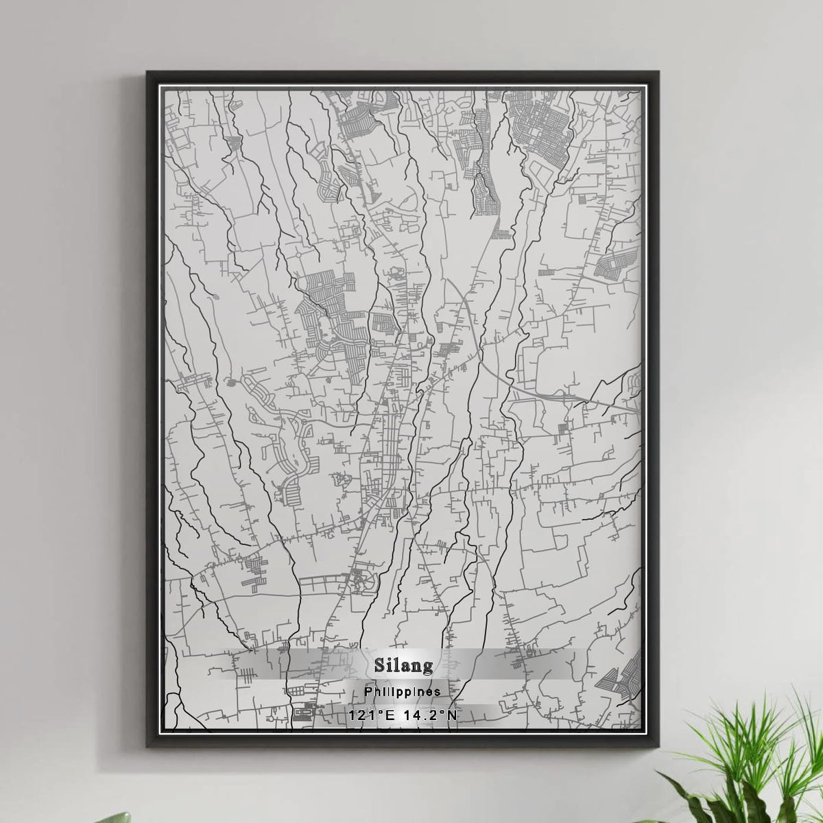 ROAD MAP OF SILANG, PHILIPPINES BY MAPBAKES