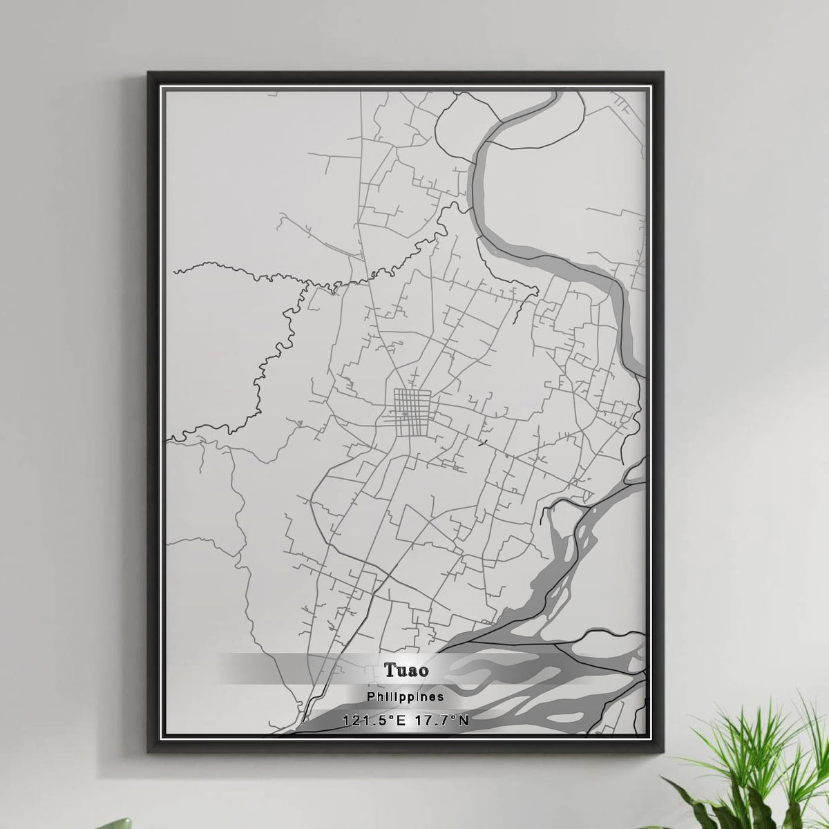ROAD MAP OF TUAO, PHILIPPINES BY MAPBAKES