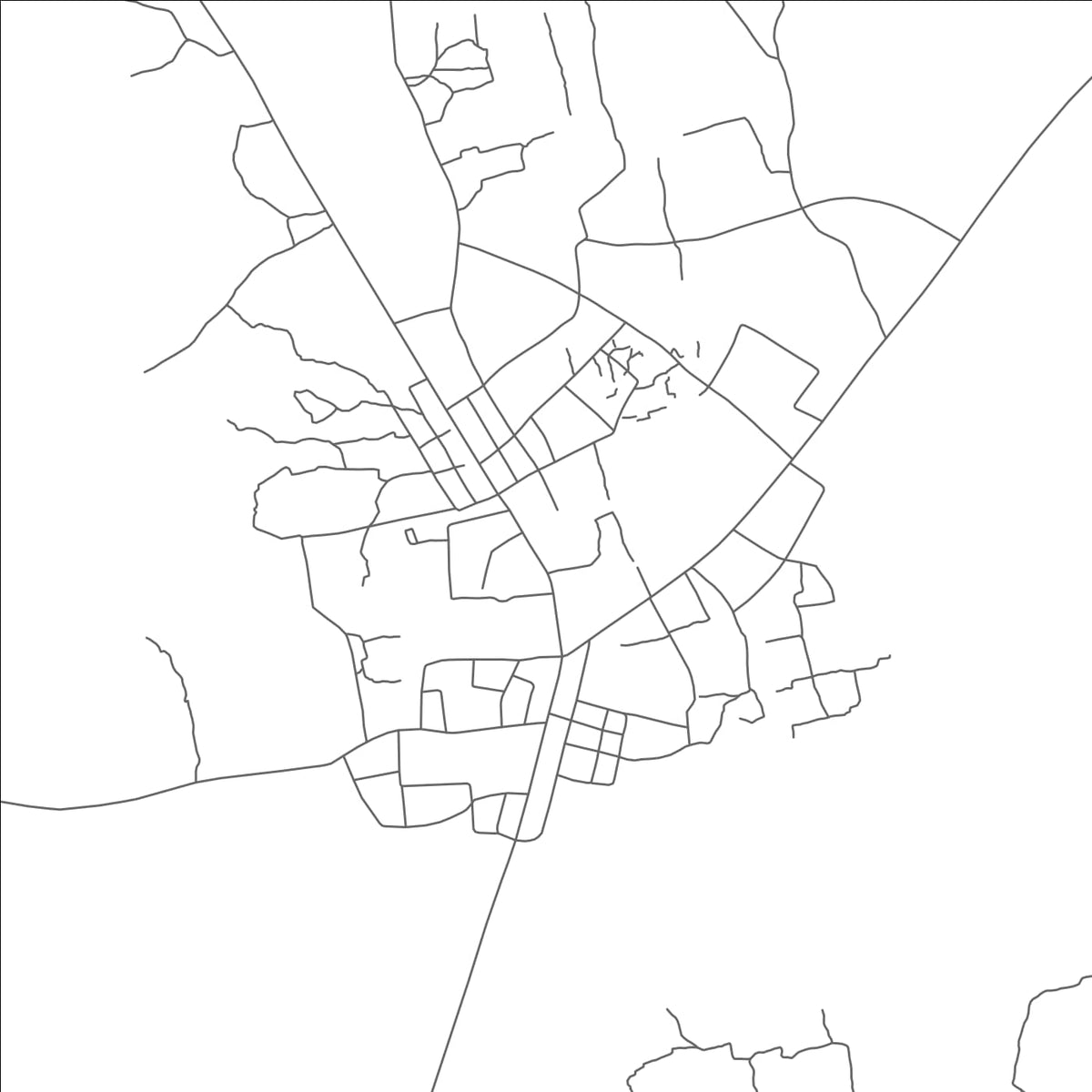 ROAD MAP OF ADUKU, UGANDA BY MAPBAKES
