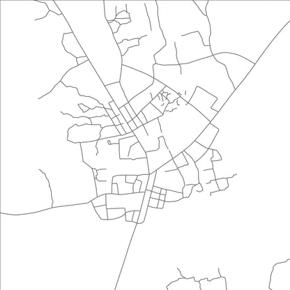 ROAD MAP OF ADUKU, UGANDA BY MAPBAKES
