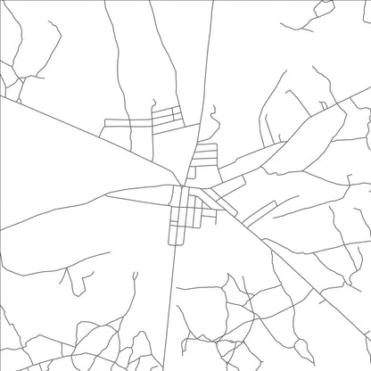 ROAD MAP OF AMURIA, UGANDA BY MAPBAKES