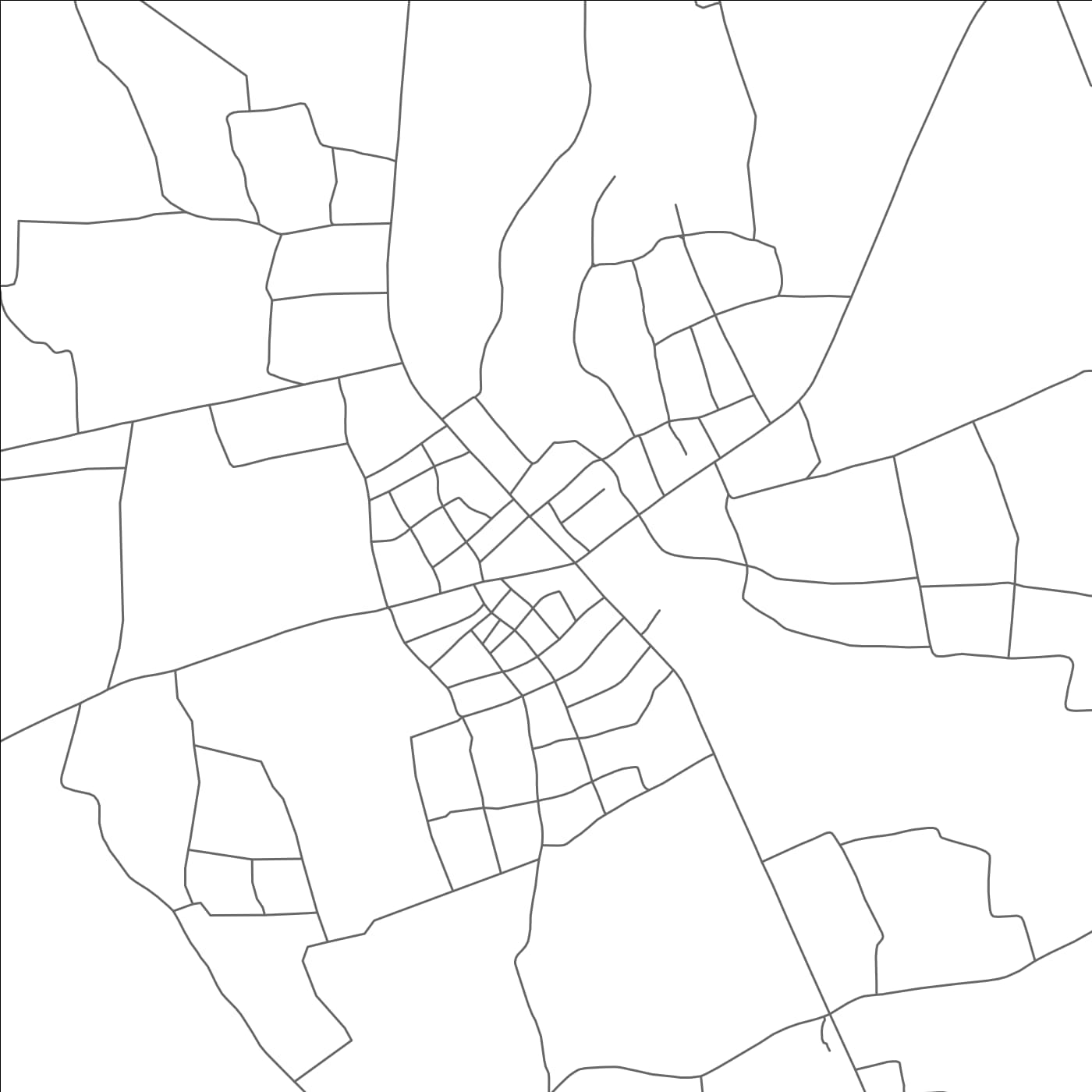 ROAD MAP OF BUWENGE, UGANDA BY MAPBAKES