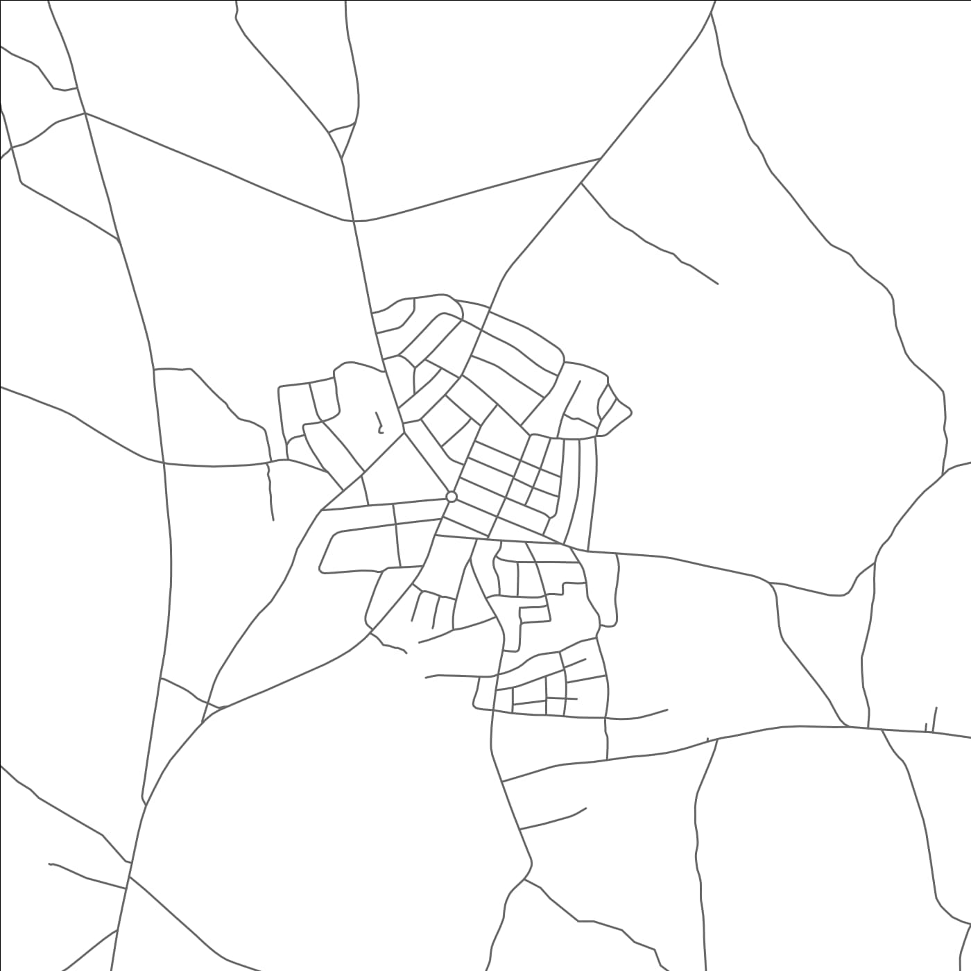 ROAD MAP OF KAMULI, UGANDA BY MAPBAKES