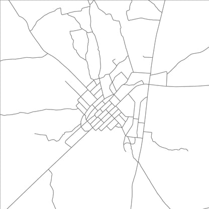 ROAD MAP OF KATAKWI, UGANDA BY MAPBAKES