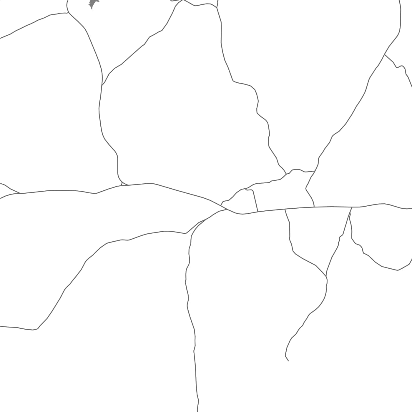 ROAD MAP OF KIRUHURA, UGANDA BY MAPBAKES