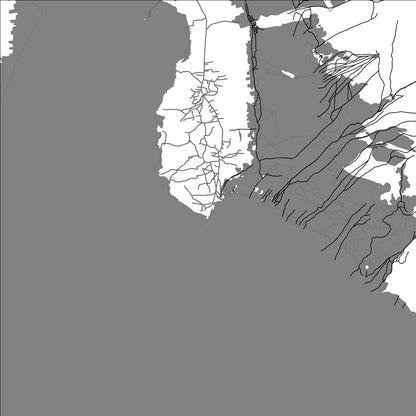 ROAD MAP OF MAJANJI, UGANDA BY MAPBAKES