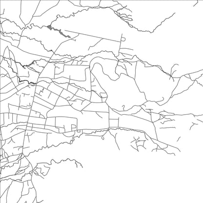 ROAD MAP OF MOROTO, UGANDA BY MAPBAKES