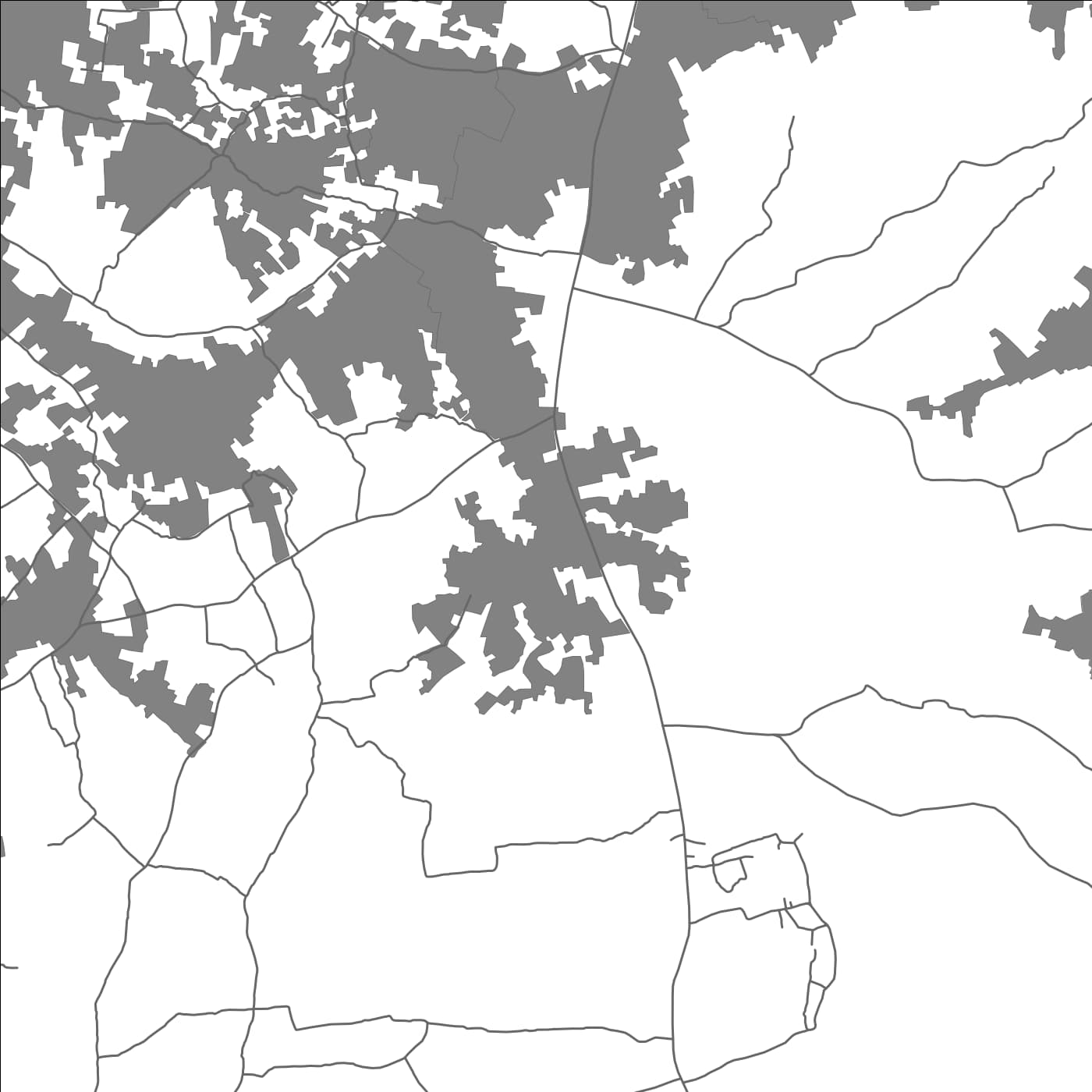 ROAD MAP OF NAMAYINGO, UGANDA BY MAPBAKES