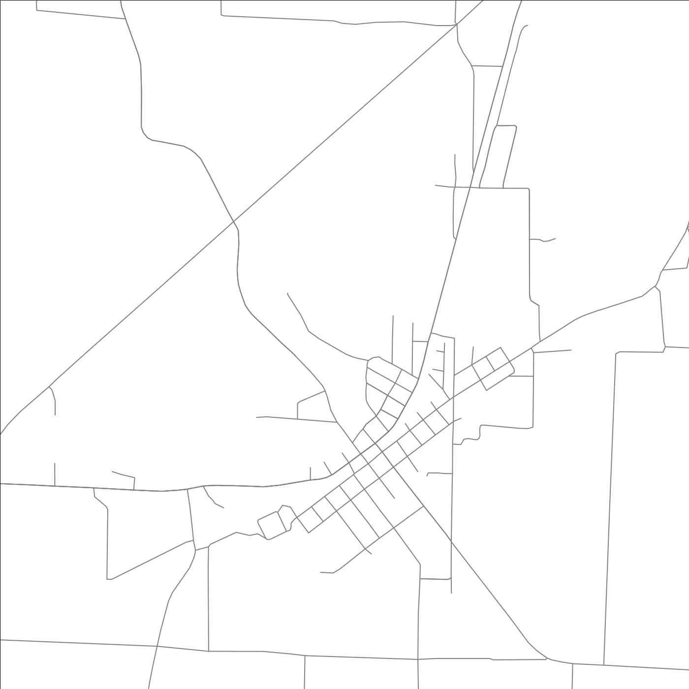 ROAD MAP OF ALTHEIMER, ARKANSAS BY MAPBAKES