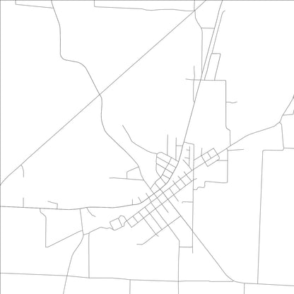 ROAD MAP OF ALTHEIMER, ARKANSAS BY MAPBAKES