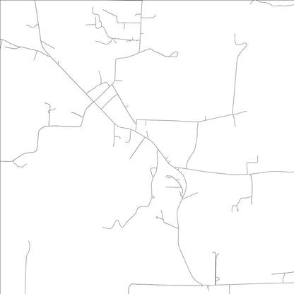 ROAD MAP OF BATAVIA, ARKANSAS BY MAPBAKES